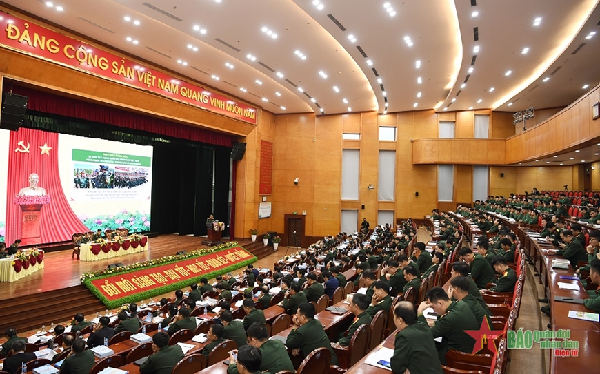 Hội thảo khoa học: “80 năm xây dựng Quân đội nhân dân Việt Nam vững mạnh về chính trị - Thành tựu và kinh nghiệm”