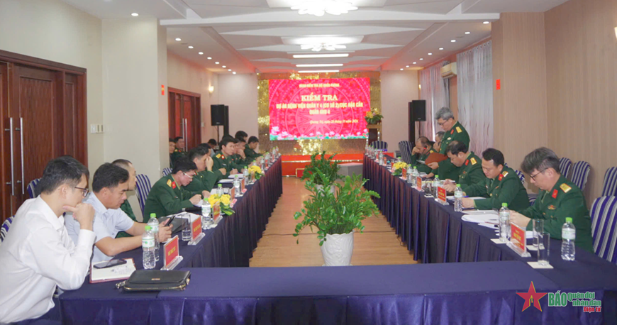 Bộ Quốc phòng kiểm tra dự án xây dựng Bệnh viện Quân y 4 cơ sở 2