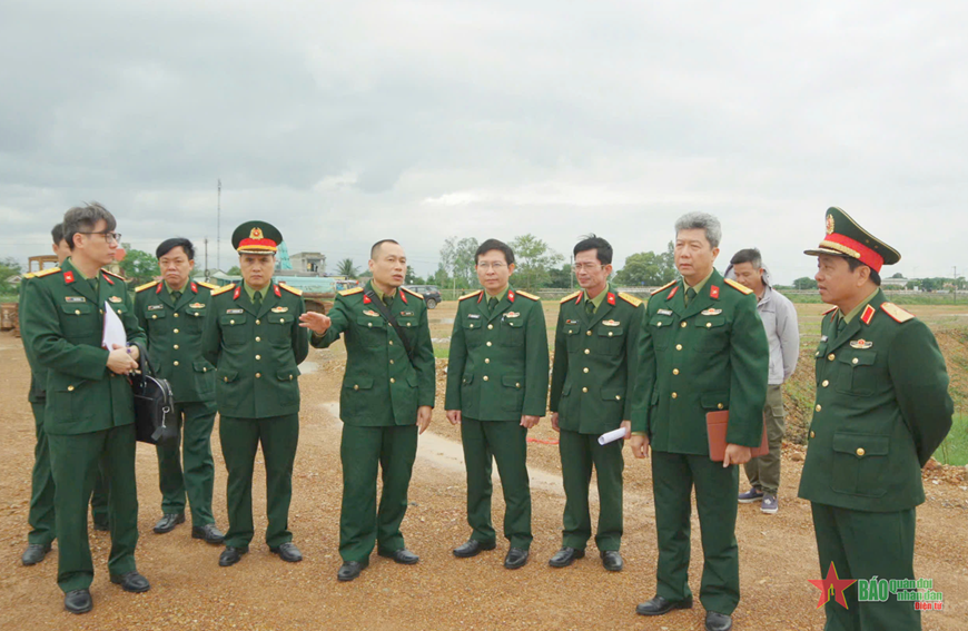 Bộ Quốc phòng kiểm tra dự án xây dựng Bệnh viện Quân y 4 cơ sở 2
