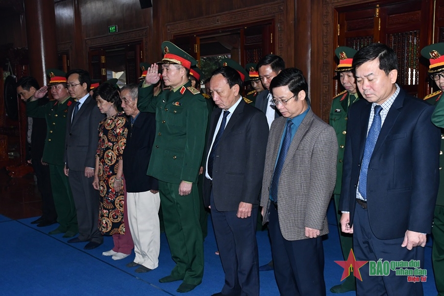 Quảng Bình: Nhiều hoạt động tri ân nhân dịp tổ chức Hội thảo khoa học về Thiếu tướng Hoàng Sâm