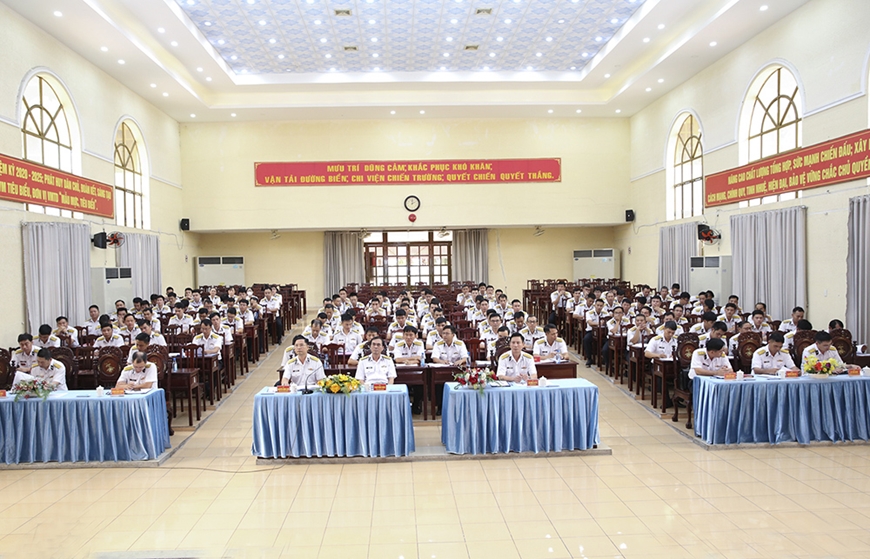 Lữ đoàn 125 Hải quân hội nghị Quân chính năm 2024