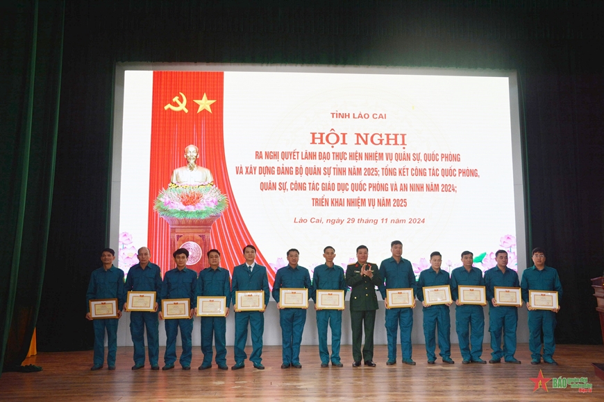 Tỉnh Lào Cai phát huy tối đa sức mạnh của cả hệ thống chính trị và toàn dân trong triển khai thực hiện nhiệm vụ quân sự, quốc phòng