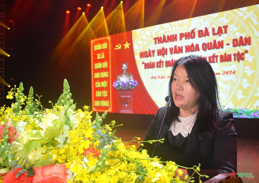 Sôi nổi Ngày hội văn hóa quân-dân trên thành phố Đà Lạt