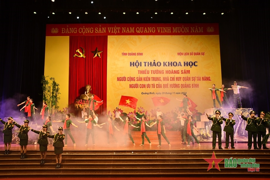 “Thiếu tướng Hoàng Sâm-Người Cộng sản kiên trung, nhà chỉ huy quân sự tài năng, người con ưu tú của quê hương Quảng Bình