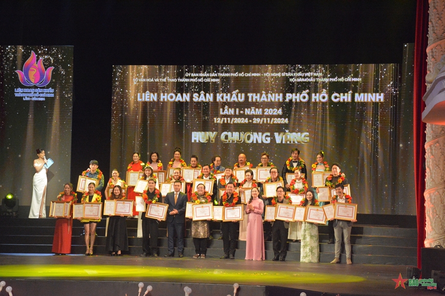 Bế mạc Liên hoan sân khấu TP Hồ Chí Minh lần I, năm 2024