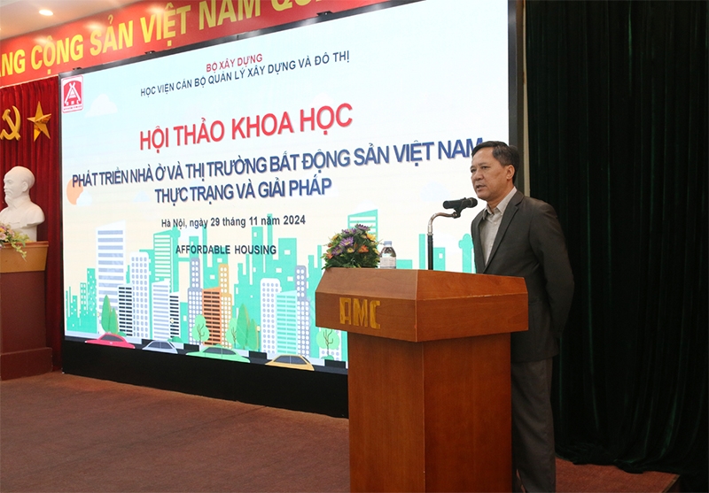 Phát triển nhà ở và thị trường bất động sản Việt Nam: Thực trạng và giải pháp