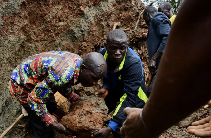 Lở đất tại Uganda, hơn 120 người thiệt mạng và mất tích