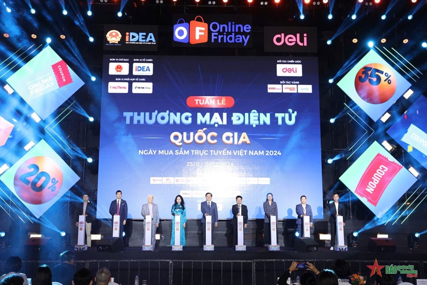 Đang diễn ra Ngày mua sắm trực tuyến Việt Nam-Online Friday 2024