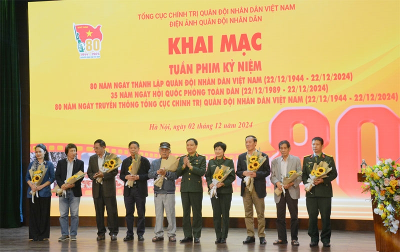 Tuần phim kỷ niệm 80 năm Ngày thành lập Quân đội nhân dân Việt Nam: Trình chiếu 8 bộ phim đặc sắc