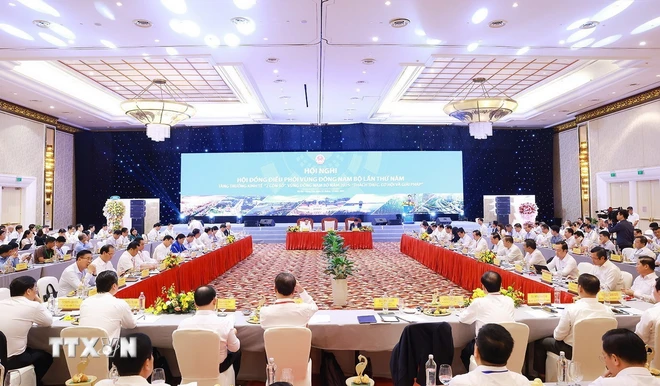 Thủ tướng Phạm Minh Chính chủ trì Hội nghị lần thứ 5, Hội đồng điều phối vùng Đông Nam Bộ