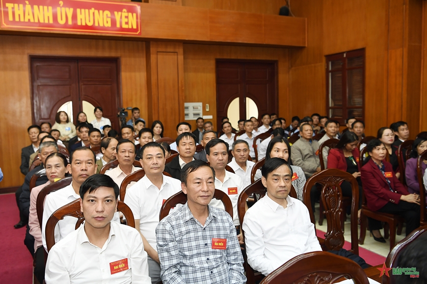 Tổng Bí thư Tô Lâm tiếp xúc cử tri tỉnh Hưng Yên sau Kỳ họp thứ tám, Quốc hội khóa XV