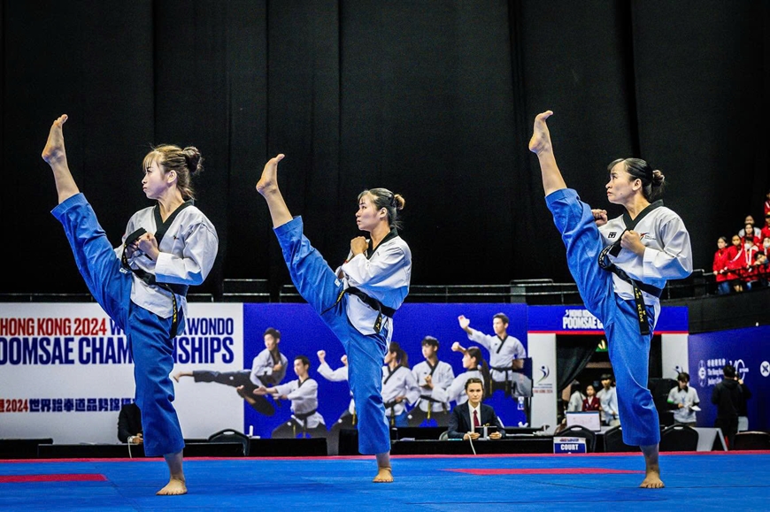 Taekwondo Việt Nam giành huy chương vàng thế giới thứ 2