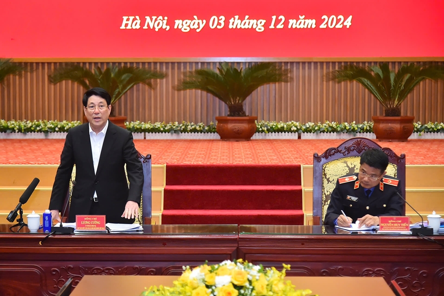 Chủ tịch nước Lương Cường thăm và làm việc với Viện Kiểm sát nhân dân tối cao