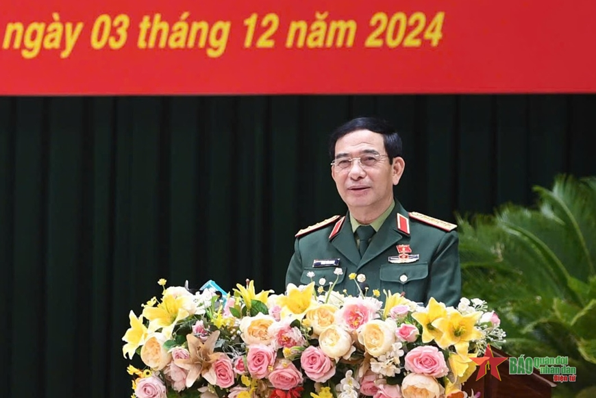 Đại tướng Phan Văn Giang tiếp xúc cử tri sau Kỳ họp thứ tám, Quốc hội khóa XV