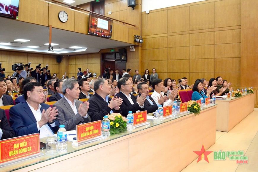 Tổng Bí thư Tô Lâm tiếp xúc cử tri Thành phố Hà Nội sau Kỳ họp thứ tám, Quốc hội khóa XV