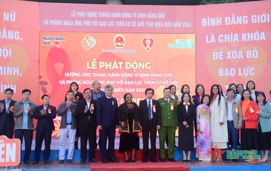 Điện Biên phát động hưởng ứng Tháng hành động vì bình đẳng giới