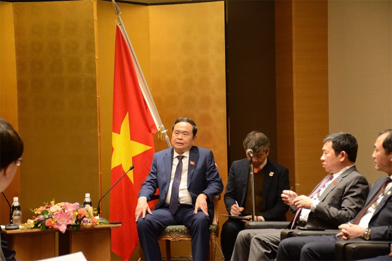 Chủ tịch Quốc hội Trần Thanh Mẫn tiếp Thống đốc tỉnh Kanagawa