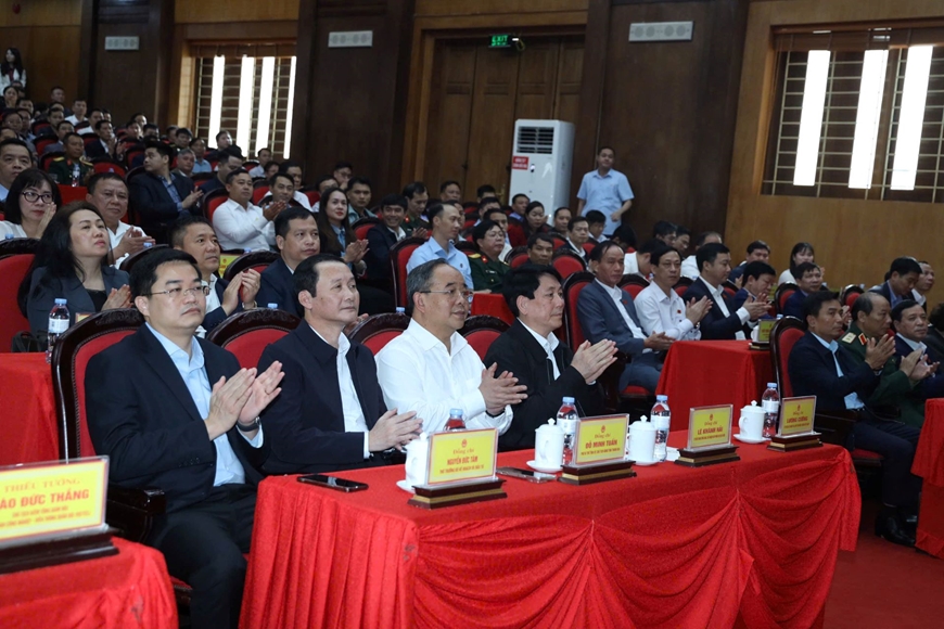 Chủ tịch nước Lương Cường tiếp xúc cử tri tỉnh Thanh Hóa sau Kỳ họp thứ tám, Quốc hội khóa XV