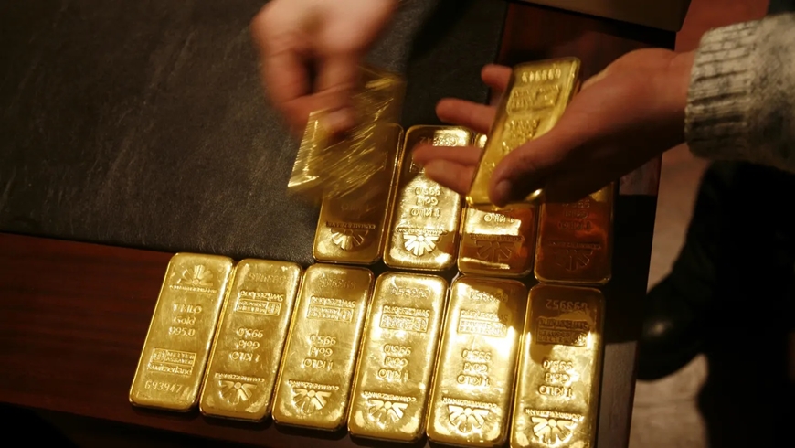 Giá vàng thế giới nhích nhẹ. Ảnh: Reuters