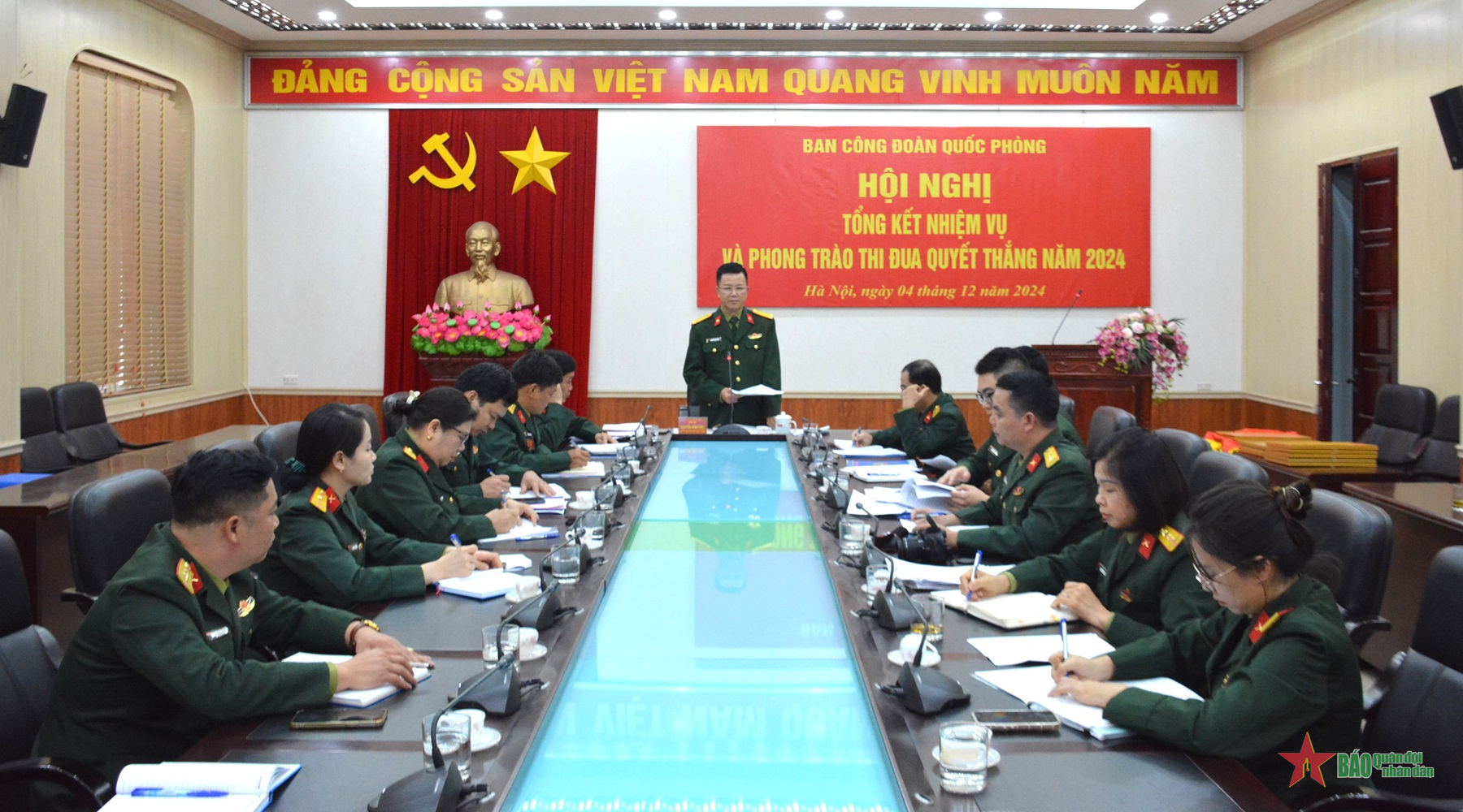 Ban Công đoàn Quốc phòng: Tích cực chăm lo đời sống cho cán bộ, đoàn viên công đoàn, người lao động trong Quân đội