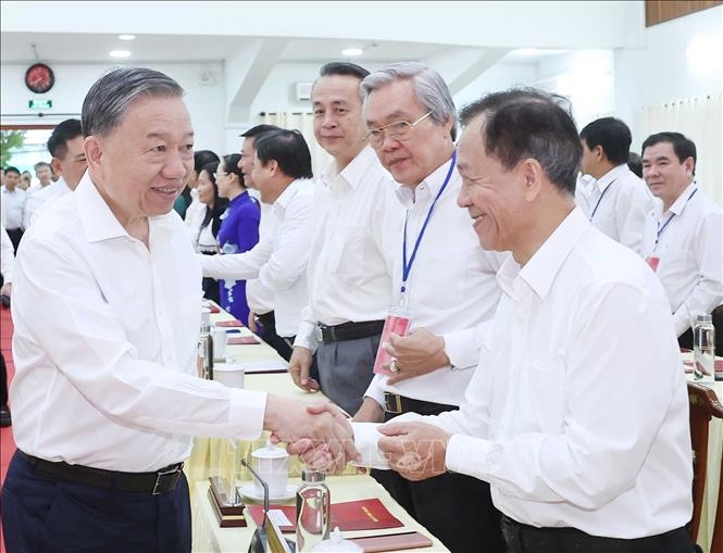 Tổng Bí thư Tô Lâm thăm và làm việc tại tỉnh Ninh Thuận
