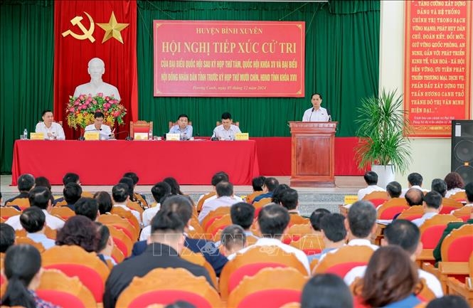 Lãnh đạo Chính phủ, Quốc hội tiếp xúc cử tri