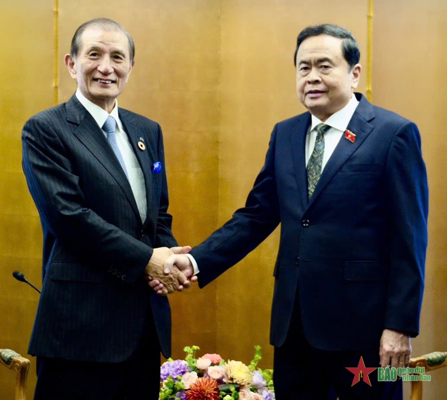 Chủ tịch Quốc hội Trần Thanh Mẫn tiếp lãnh đạo Tập đoàn Tokyu