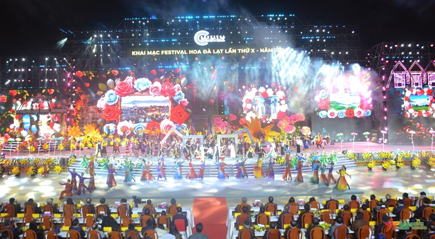 Khai mạc Festival hoa Đà Lạt lần thứ X năm 2024