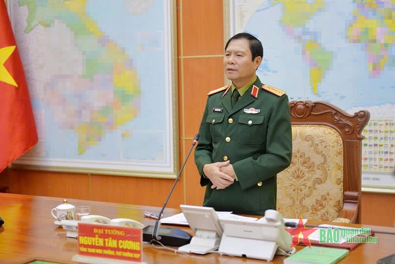Đại tướng Nguyễn Tân Cương: Chuẩn bị tốt mọi mặt cho Hội nghị Quân chính toàn quân năm 2024