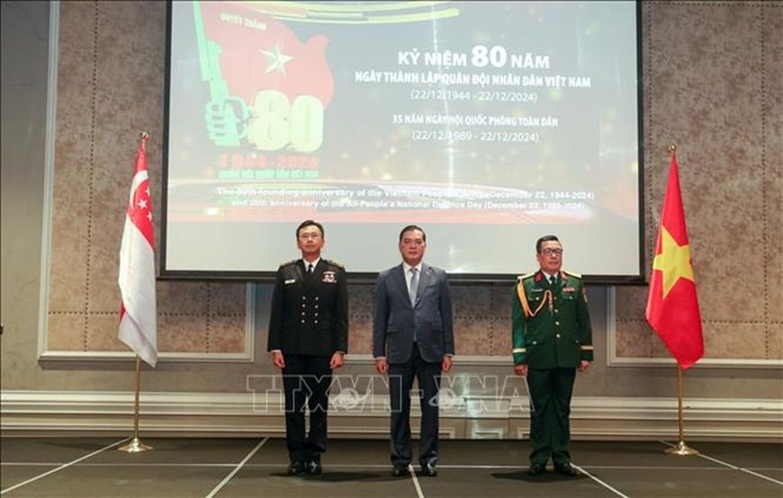Hợp tác quốc phòng Việt Nam-Singapore đang phát triển toàn diện