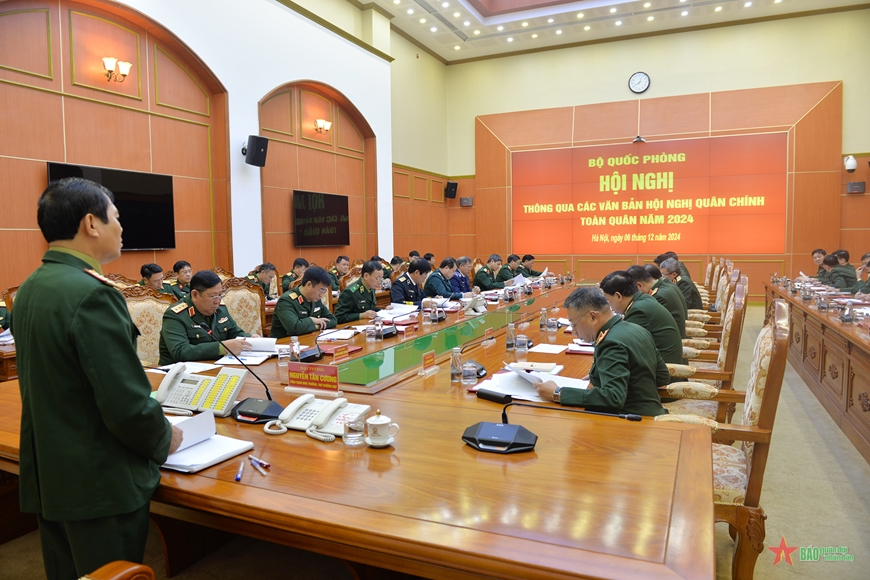 Đại tướng Nguyễn Tân Cương: Chuẩn bị tốt mọi mặt cho Hội nghị Quân chính toàn quân năm 2024