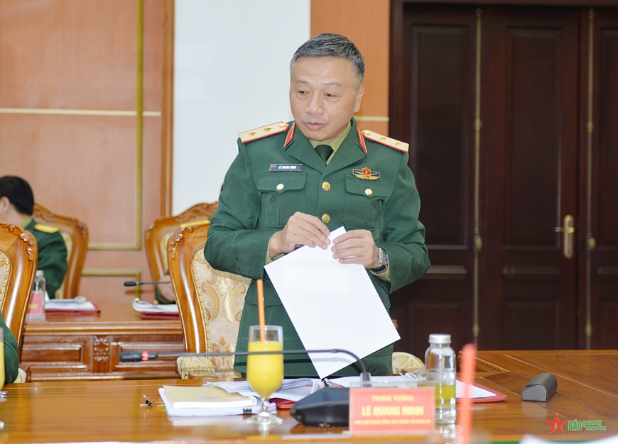 Đại tướng Nguyễn Tân Cương: Chuẩn bị tốt mọi mặt cho Hội nghị Quân chính toàn quân năm 2024