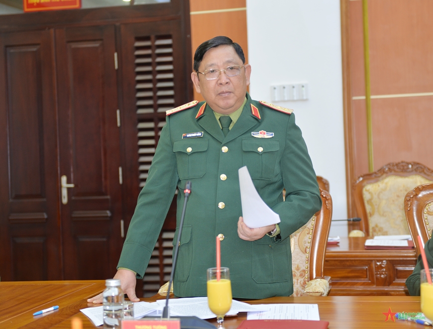 Đại tướng Nguyễn Tân Cương: Chuẩn bị tốt mọi mặt cho Hội nghị Quân chính toàn quân năm 2024