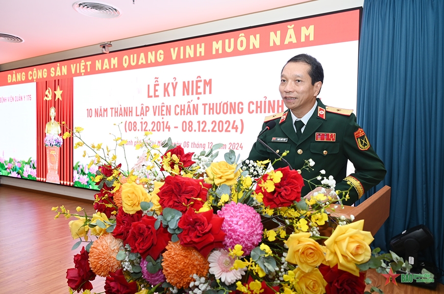 Viện Chấn thương chỉnh hình, Bệnh viện Quân y 175 đón nhận Bằng khen của Bộ Quốc phòng