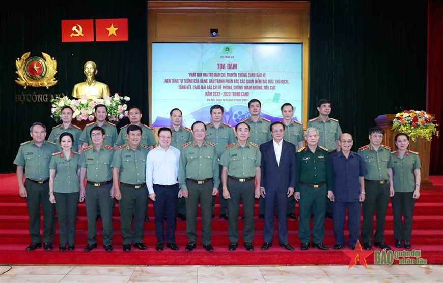Báo chí Công an nhân dân tích cực bảo vệ nền tảng tư tưởng của Đảng