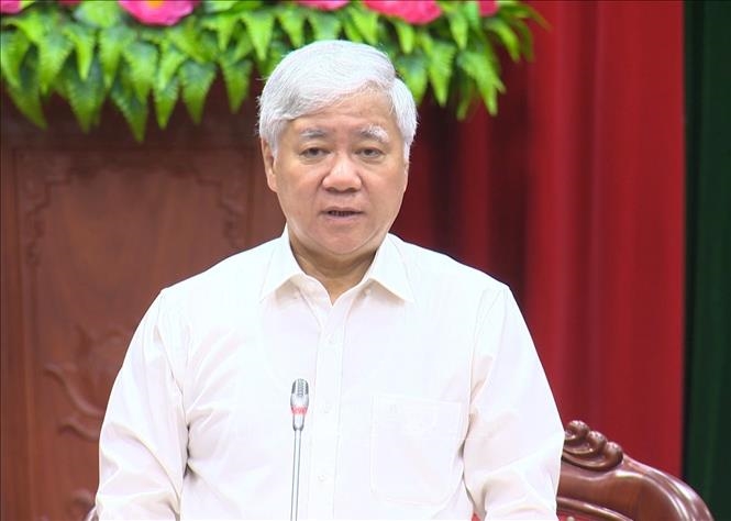 Chủ tịch Ủy ban Trung ương Mặt trận Tổ quốc Việt Nam tiếp xúc cử tri tại Nghệ An