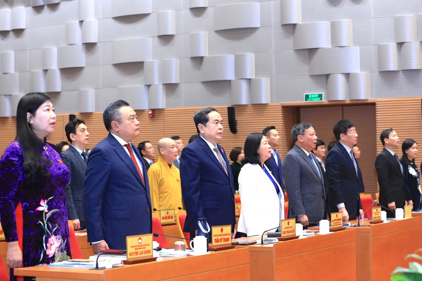 Khai mạc Kỳ họp thứ hai mươi, Hội đồng nhân dân TP Hà Nội