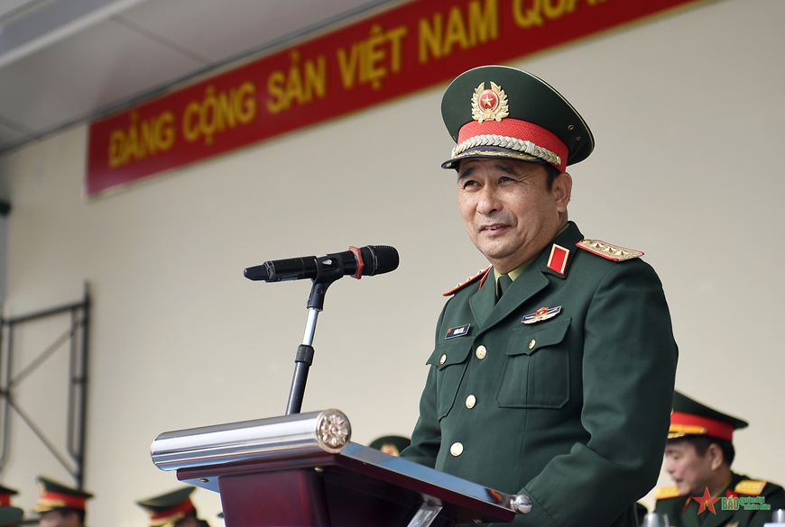 Chuẩn bị kỹ lưỡng cho lễ khai mạc Triển lãm Quốc phòng Quốc tế Việt Nam 2024