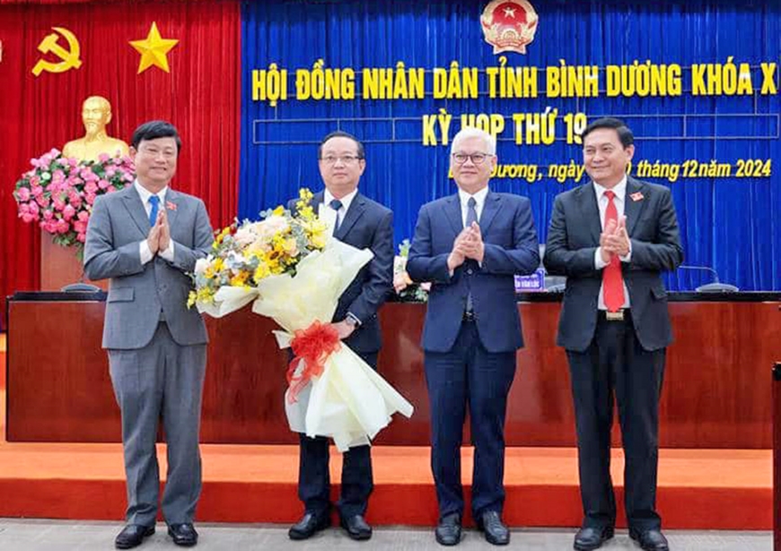 Đồng chí Bùi Minh Thạnh giữ chức Phó chủ tịch UBND tỉnh Bình Dương