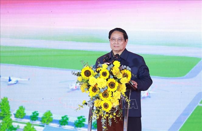 Thủ tướng Phạm Minh Chính dự khởi công Dự án xây dựng Sân bay Gia Bình