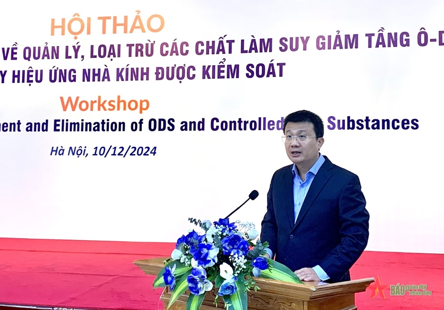 Quản lý, loại trừ các chất làm suy giảm tầng ôzôn