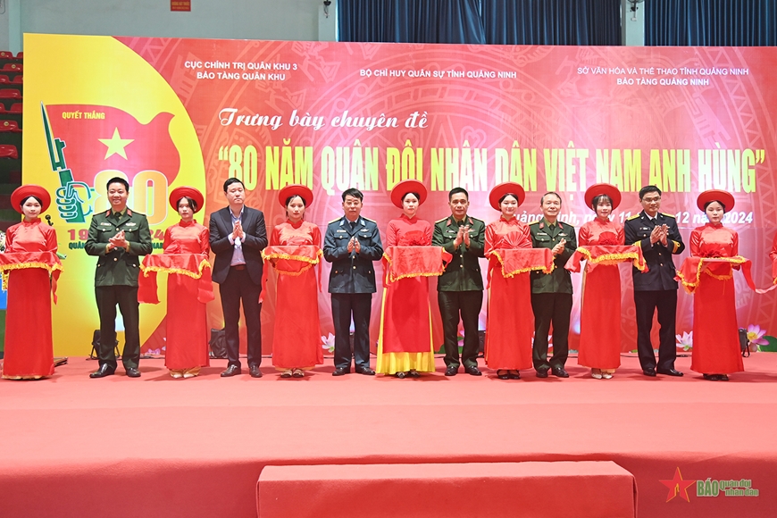 Triển lãm chuyên đề: “80 năm Quân đội nhân dân Việt Nam anh hùng”