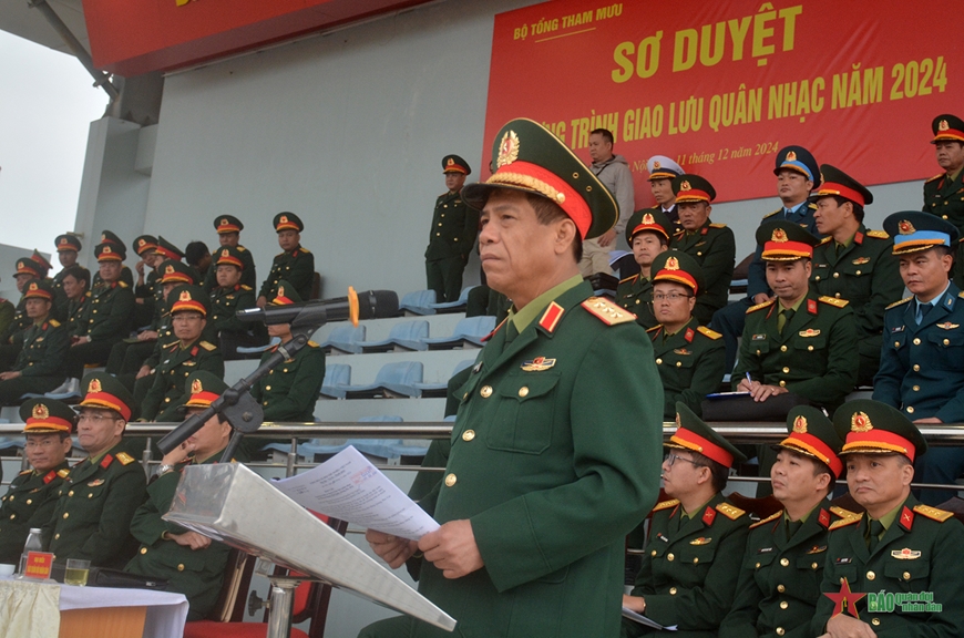 Sơ duyệt Giao lưu quân nhạc quân đội các nước ASEAN