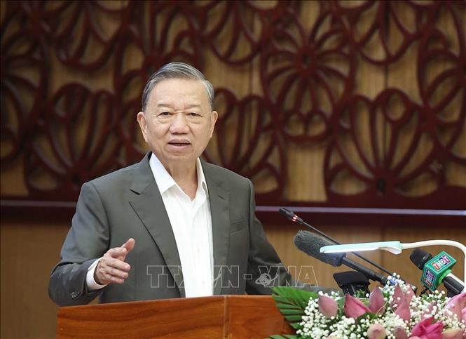Tổng Bí thư Tô Lâm làm việc với Ban Chấp hành Đảng bộ tỉnh Đồng Tháp