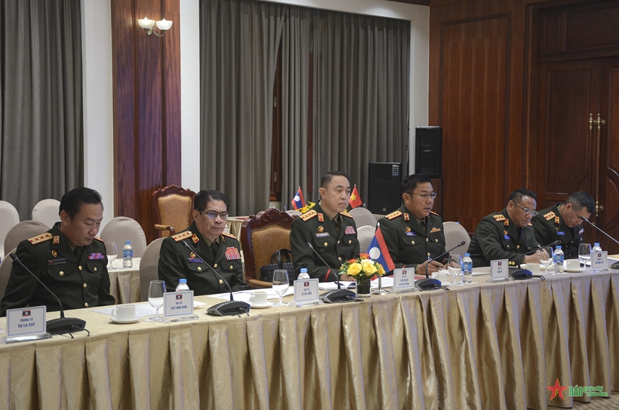 Cục Tài chính, Bộ Quốc phòng Việt Nam và Cục Tài chính, Tổng cục Hậu cần Bộ Quốc phòng Lào hội đàm, ký biên bản kết nghĩa