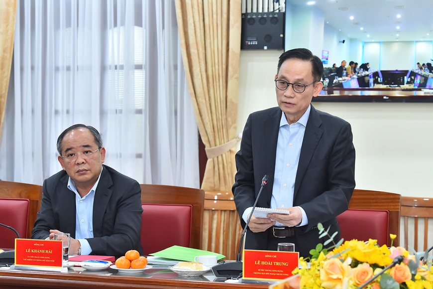 Chủ tịch nước Lương Cường làm việc với Bộ Ngoại giao