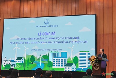 Ứng dụng các giải pháp KH CN mục tiêu đạt mức phát thải ròng bằng 0