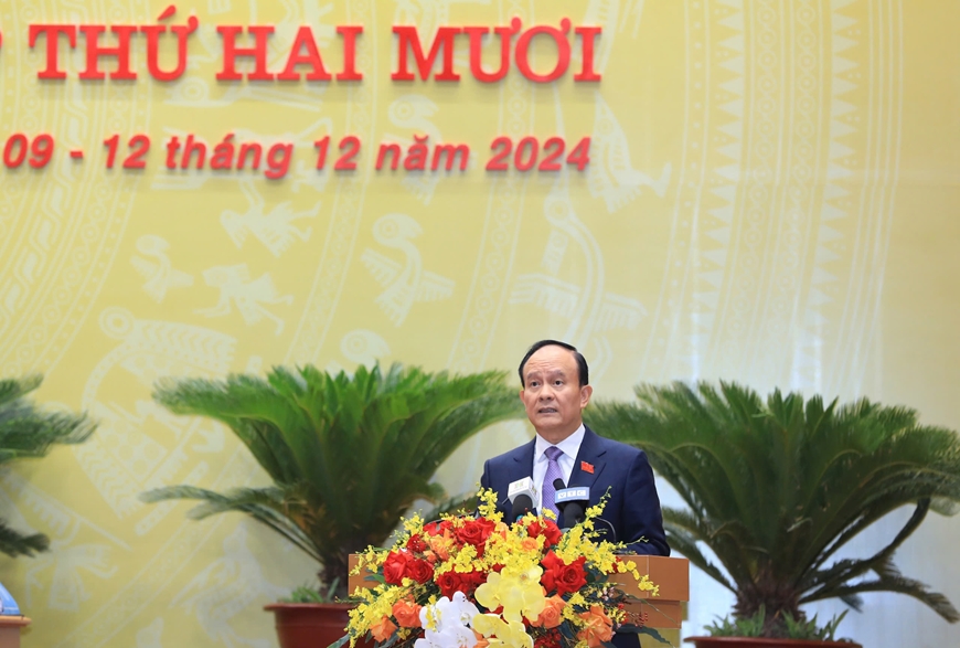 Bế mạc Kỳ họp thứ hai mươi, Hội đồng nhân dân TP Hà Nội