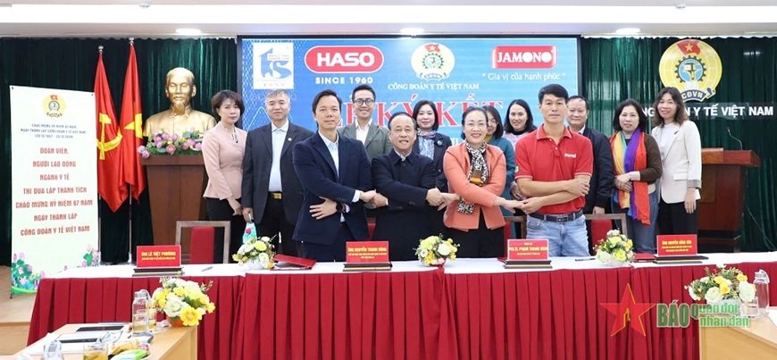 Thêm 3 thỏa thuận hợp tác vì phúc lợi của người lao động ngành y tế