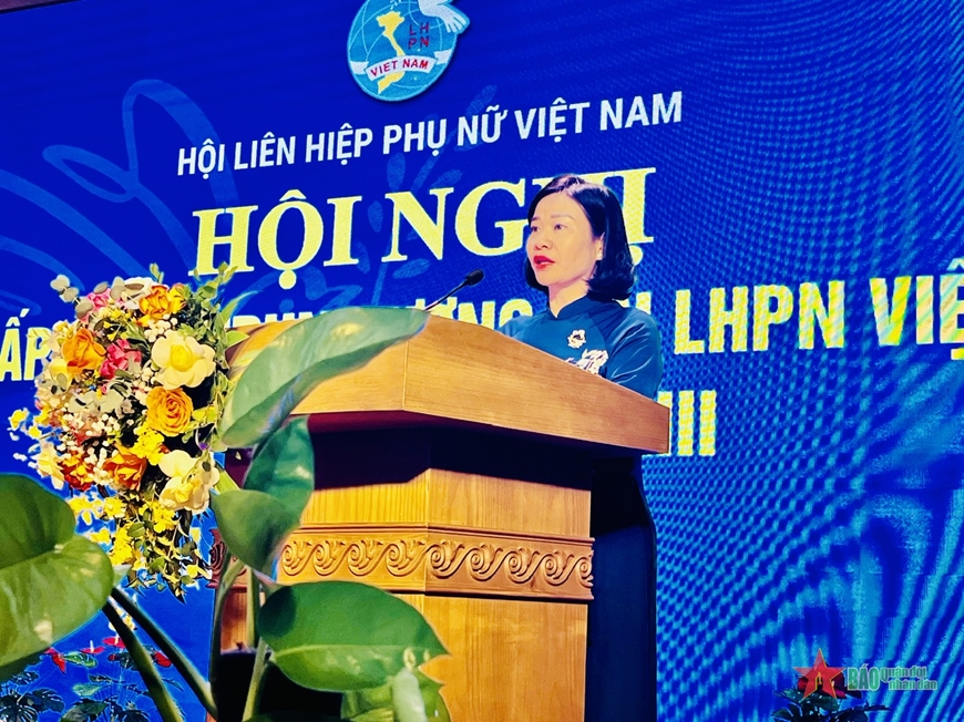 Khai mạc Hội nghị lần thứ 12 Ban Chấp hành Trung ương Hội Liên hiệp Phụ nữ Việt Nam khóa XIII